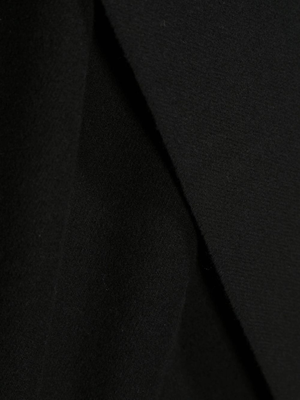 logo-embroidered cashmere scarf - 3