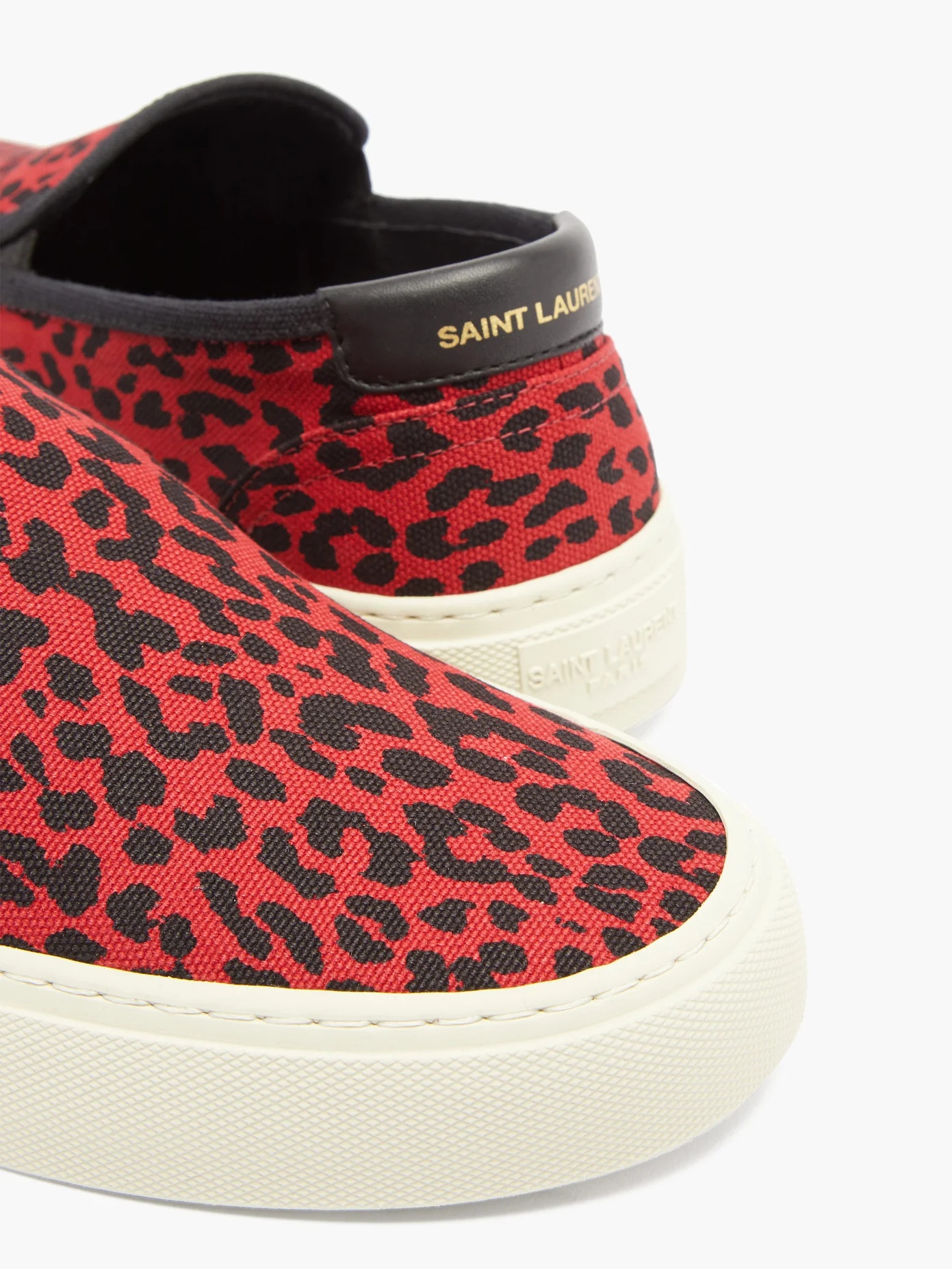 Venice leopard-print slip-on trainers - 6