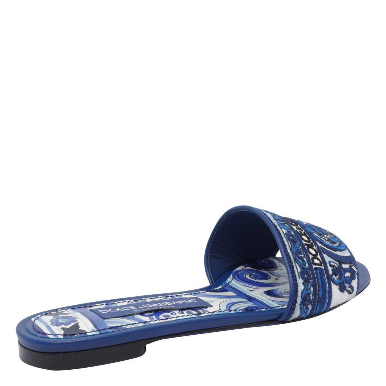 Dolce&Gabbana Women Embroidered Logo Slides - 3