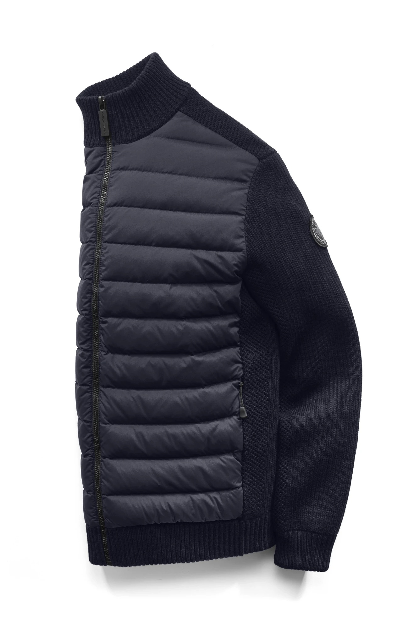 MEN'S HYBRIDGE KNIT DOWN JACKET BLACK LABEL - 1