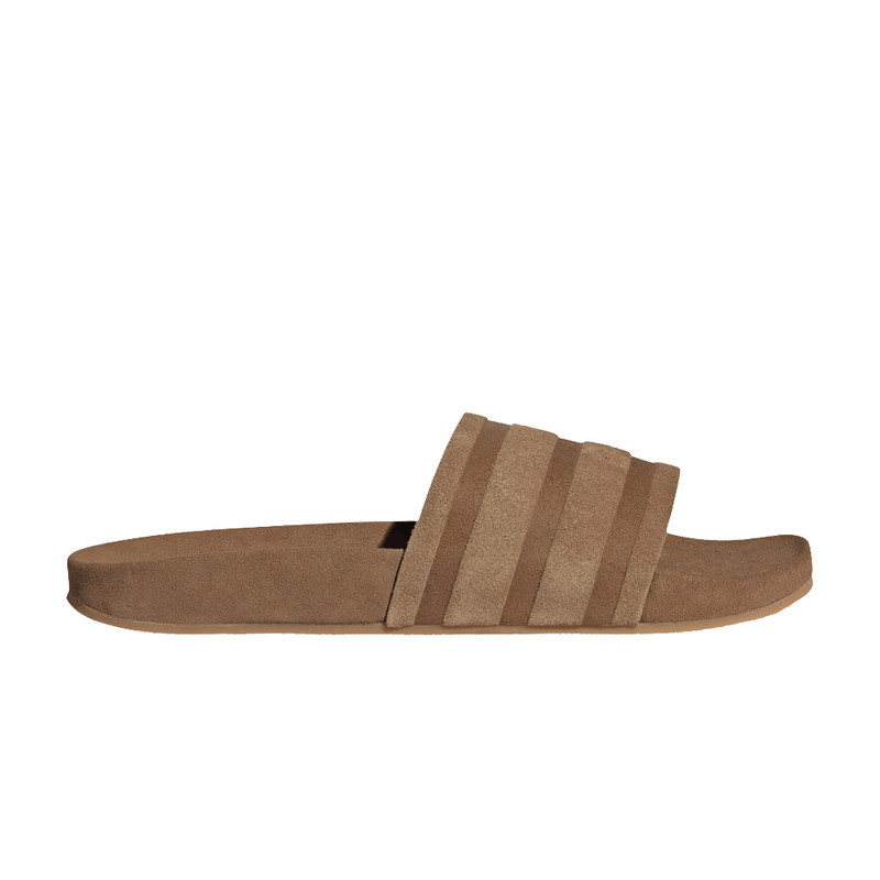 Adilette Slides 'Suede Pack - Brown Desert' - 1
