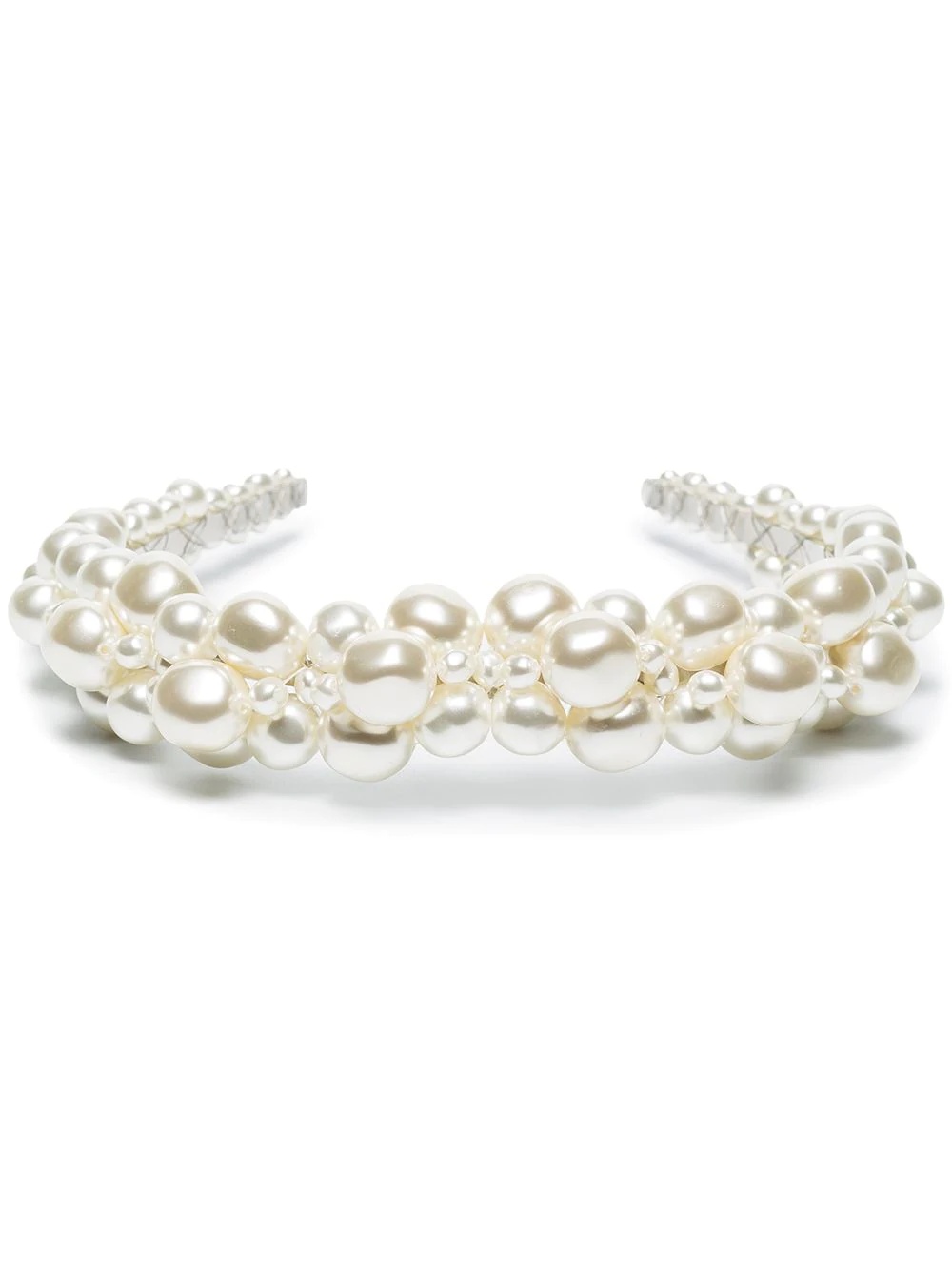 pearl-embellished headband - 1