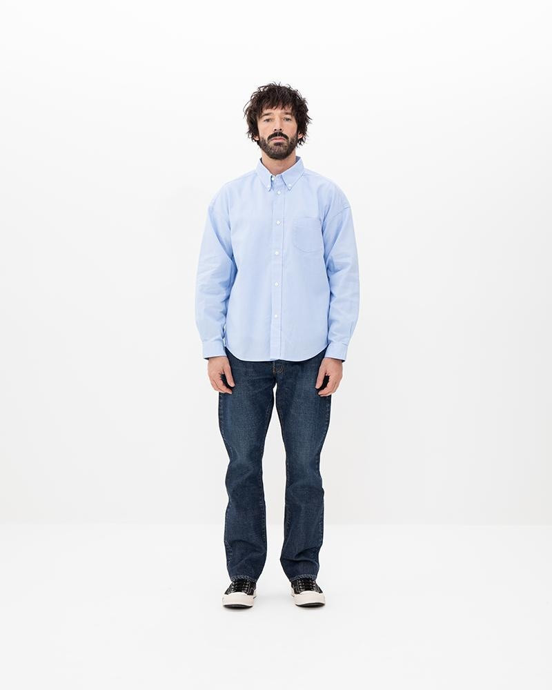 ALBACORE B.D. SHIRT L/S OX LT.BLUE 3