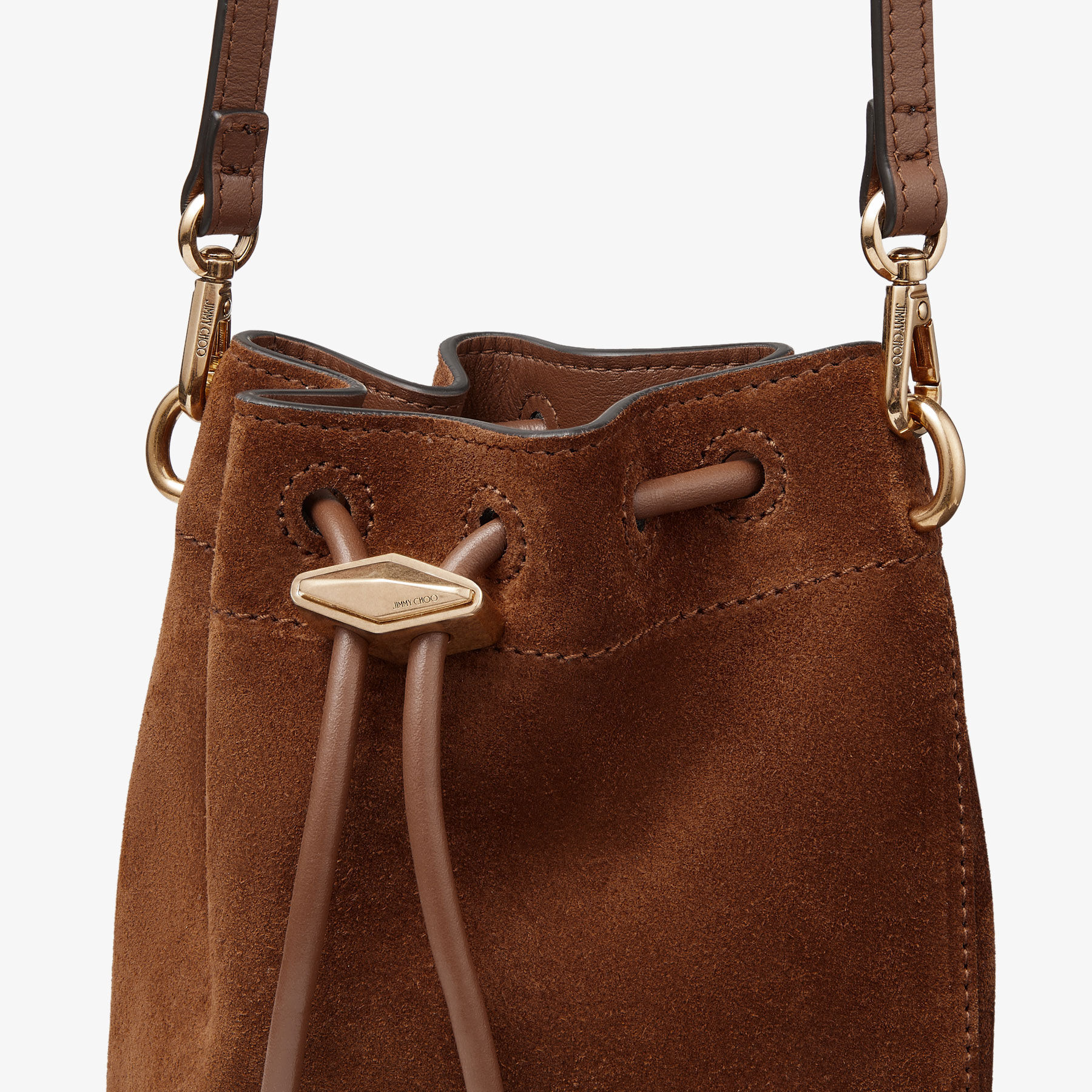 Cinch Mini
Tan Suede Mini Bag - 4