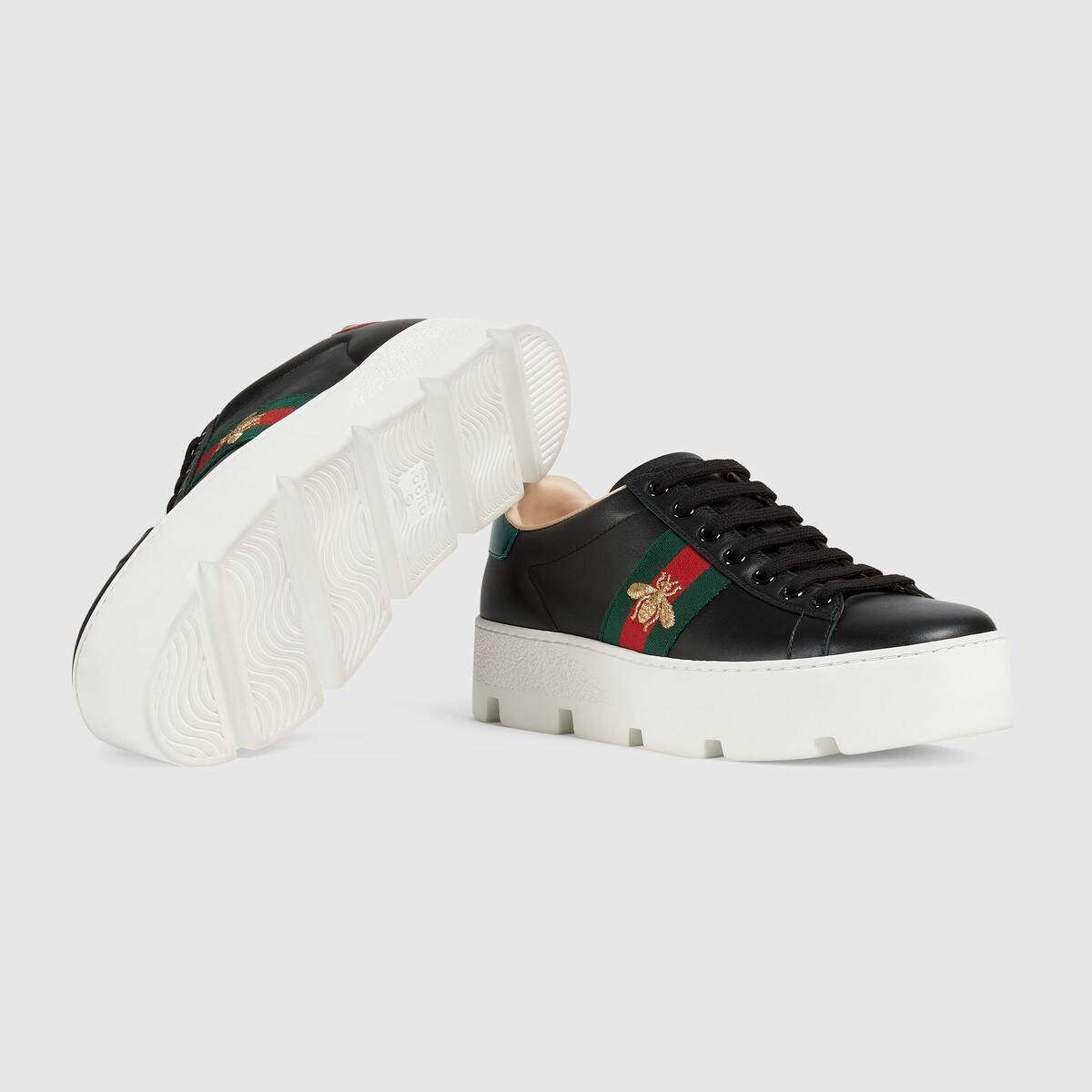 Women's Ace embroidered platform sneaker - 5