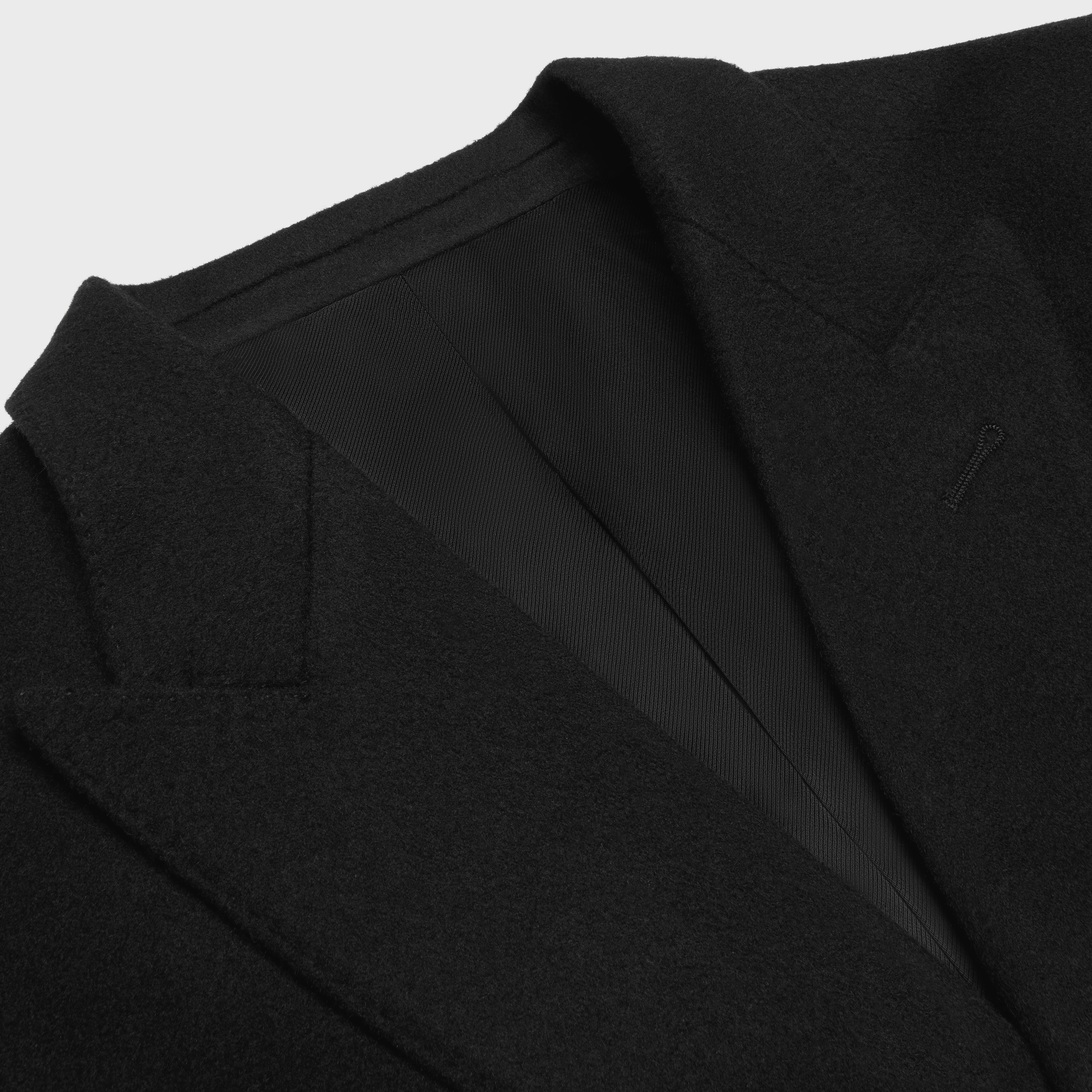 classic coat in wool cloth - 3