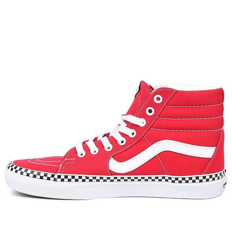Vans SK8-HI 'Check Foxing - Racing Red' VN0A38GEVS5 - 1