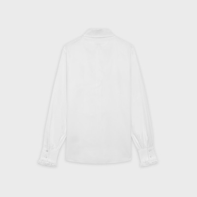 CELINE EMBROIDERED BLOUSE IN COTTON POPLIN outlook