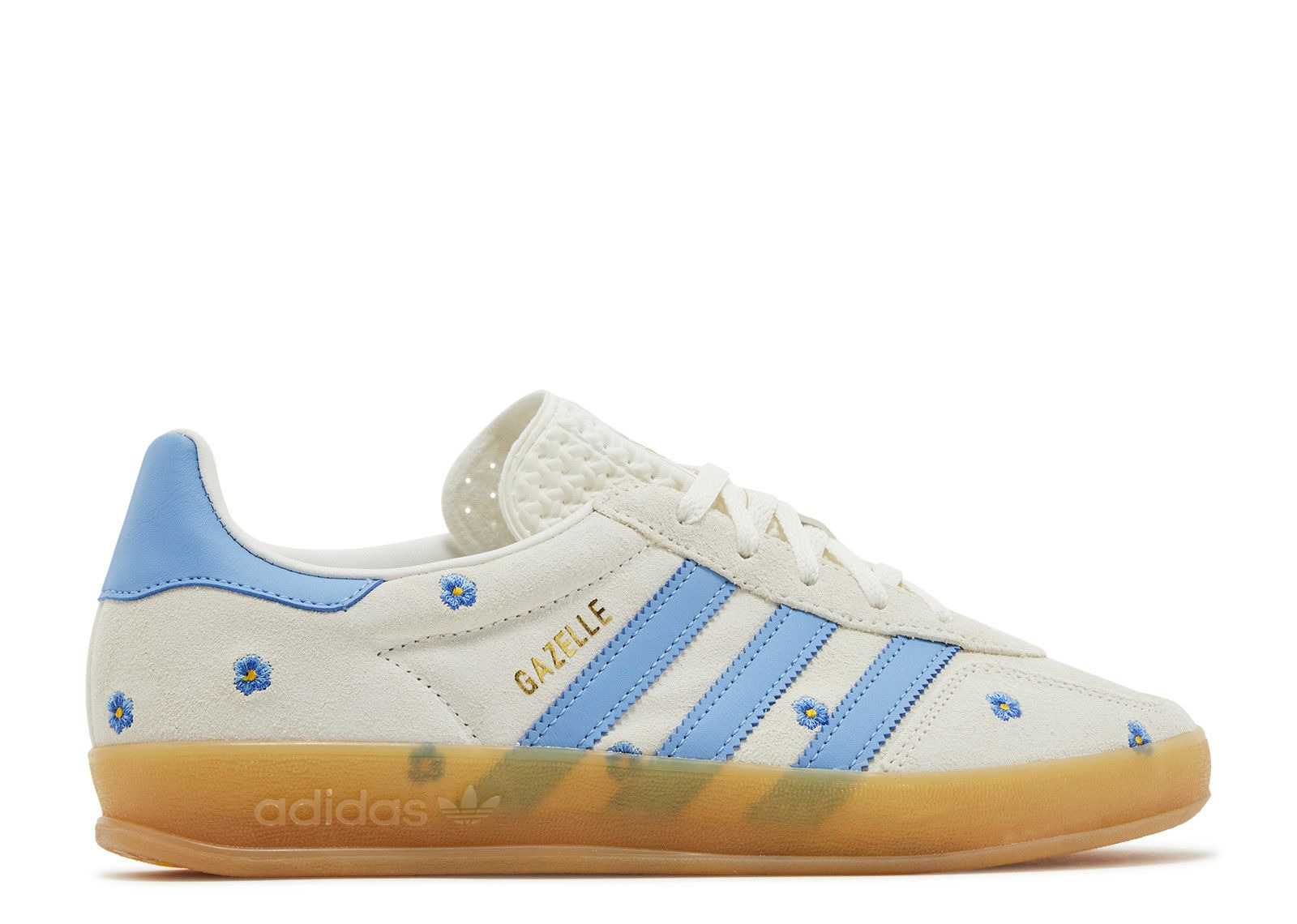 WMNS GAZELLE INDOOR 'LIGHT BLUE FLORAL EMBROIDERY' - 3