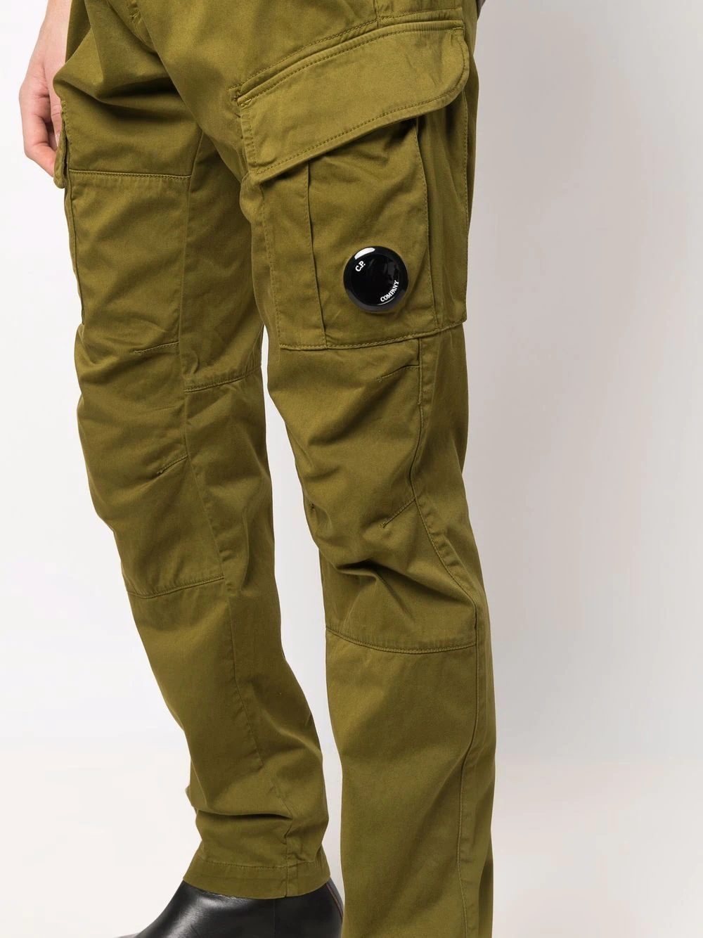 Lens-detail cargo trousers - 5