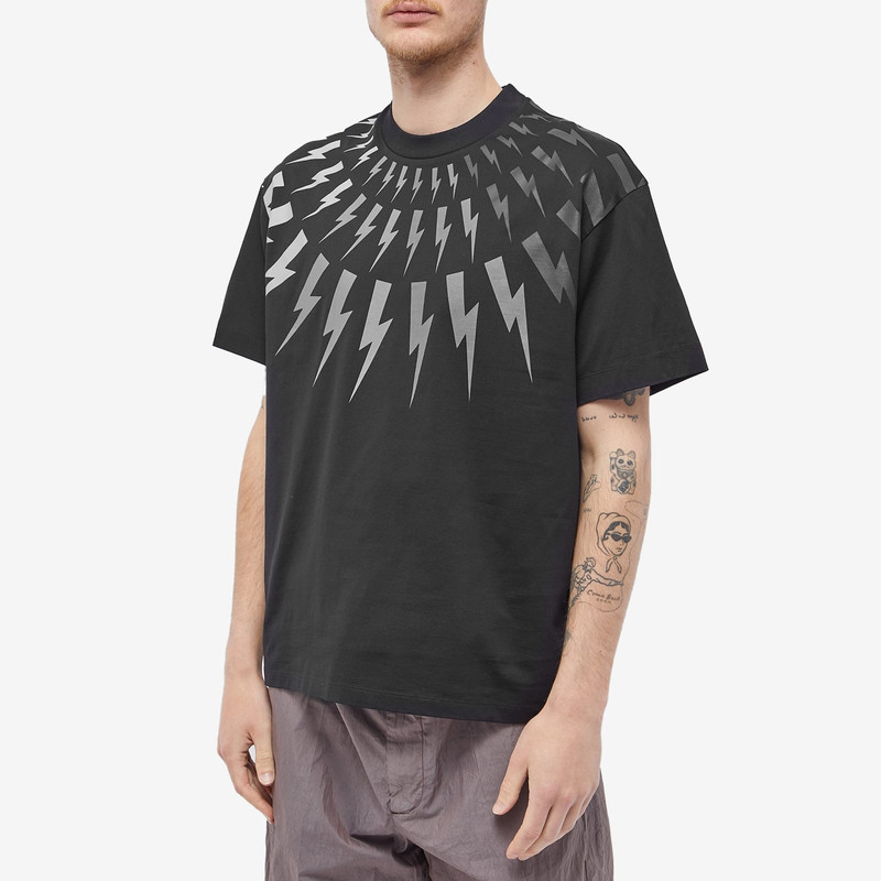 Neil Barrett Ombre Bolts T-Shirt 2