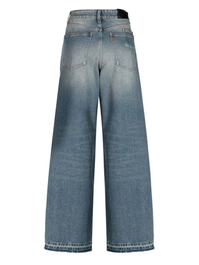 Ports 1961 mid-rise wide-leg jeans outlook