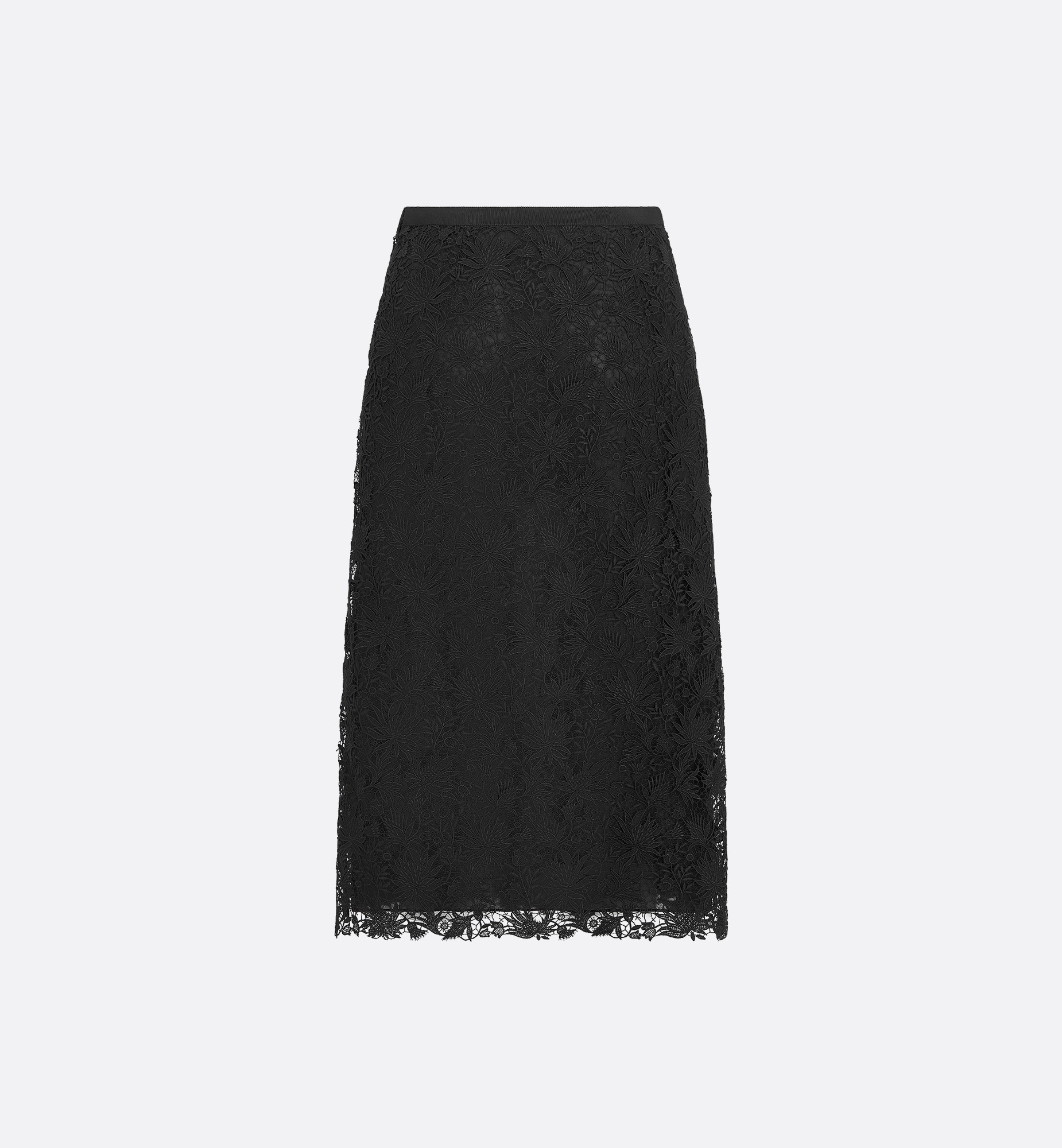 Mid-Length Straight-Cut Skirt - 2