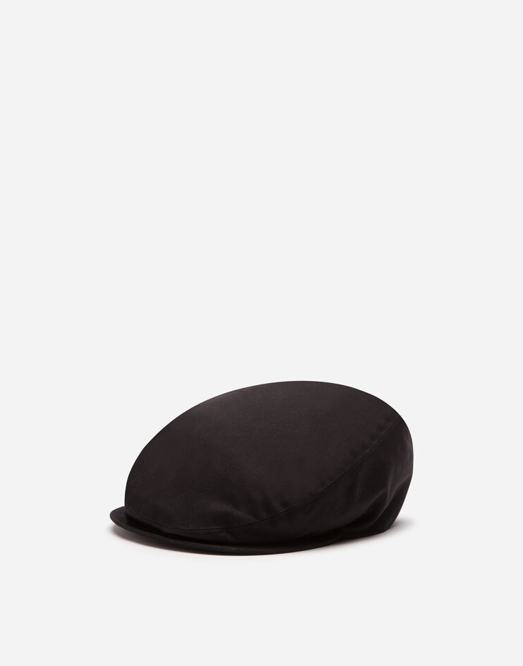 Stretch cotton flat cap - 1