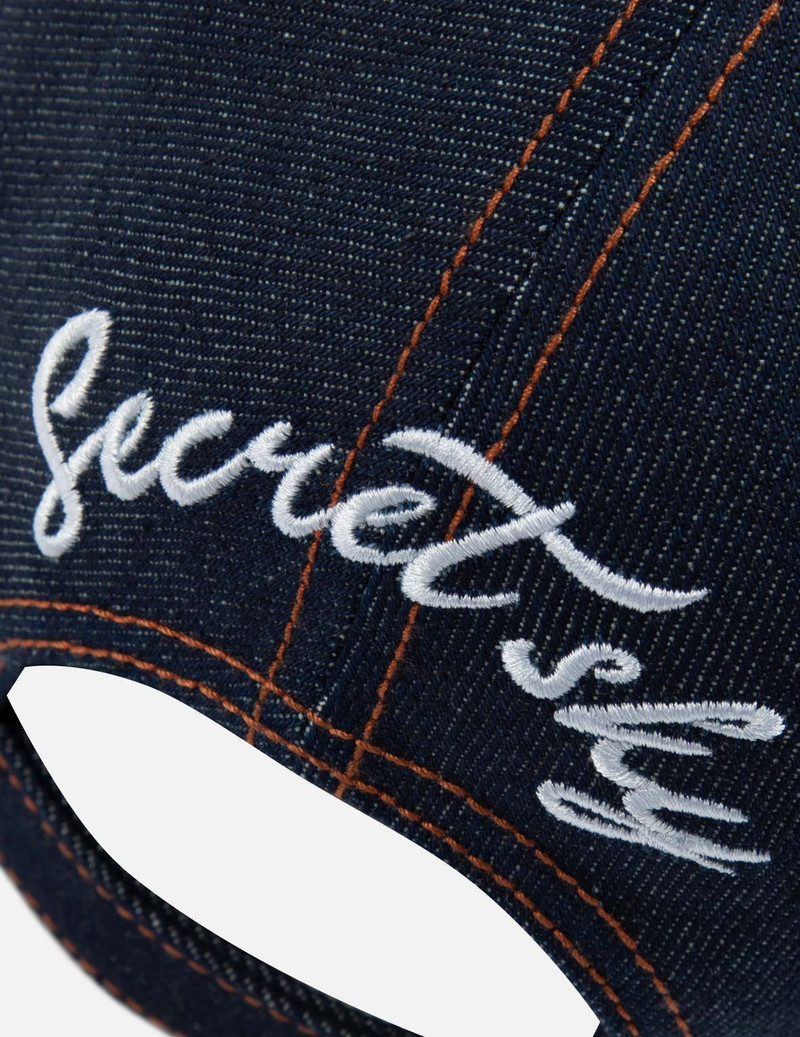 EAGLE AND SEAGULL EMBROIDERY DENIM CAP 8