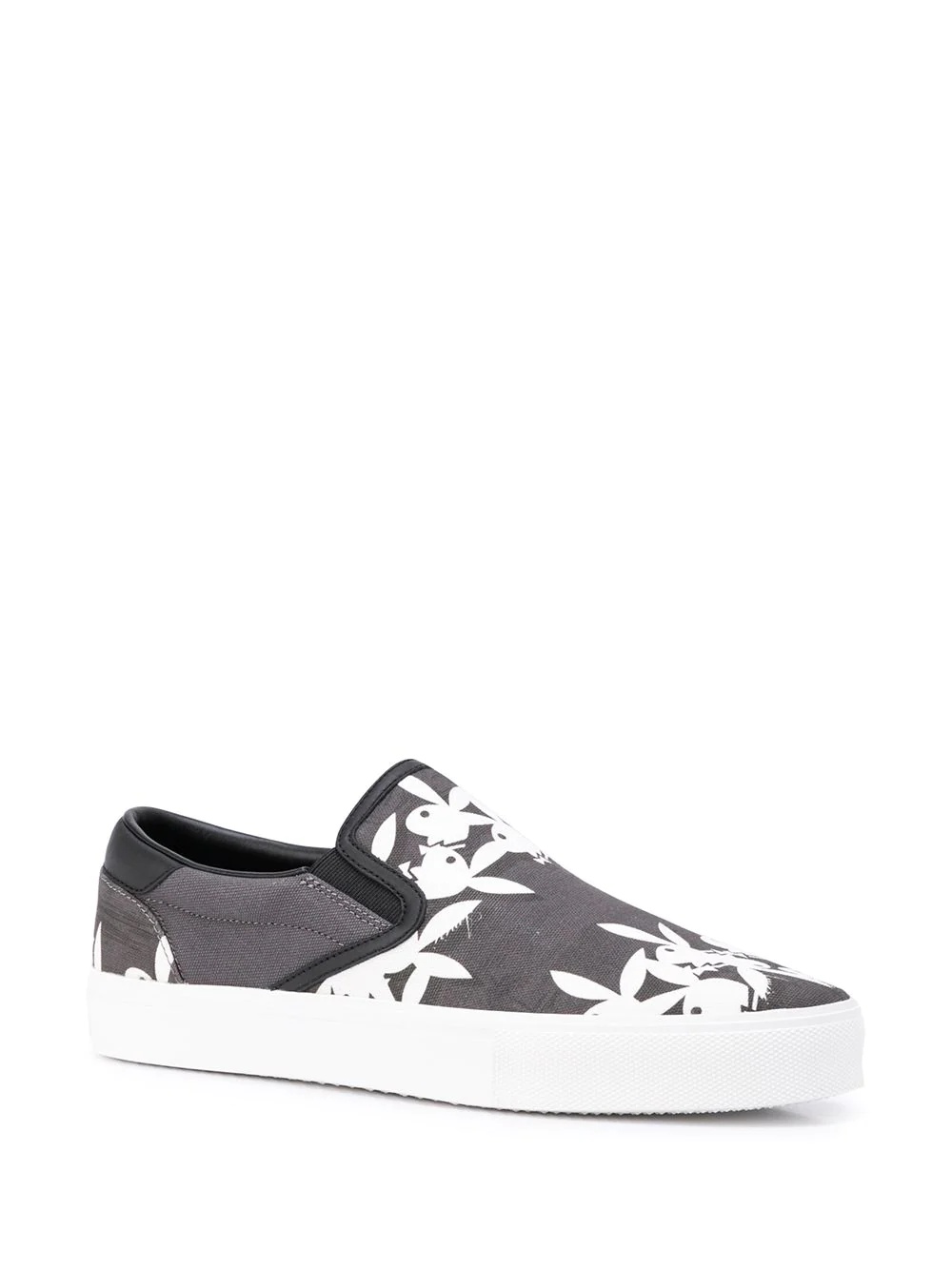 Playboy-print slip-on sneakers - 2