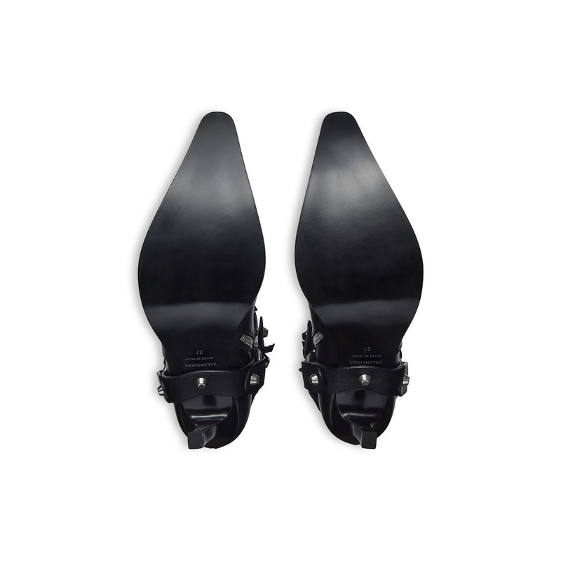 Women's City Bootie With Harness in Black 7