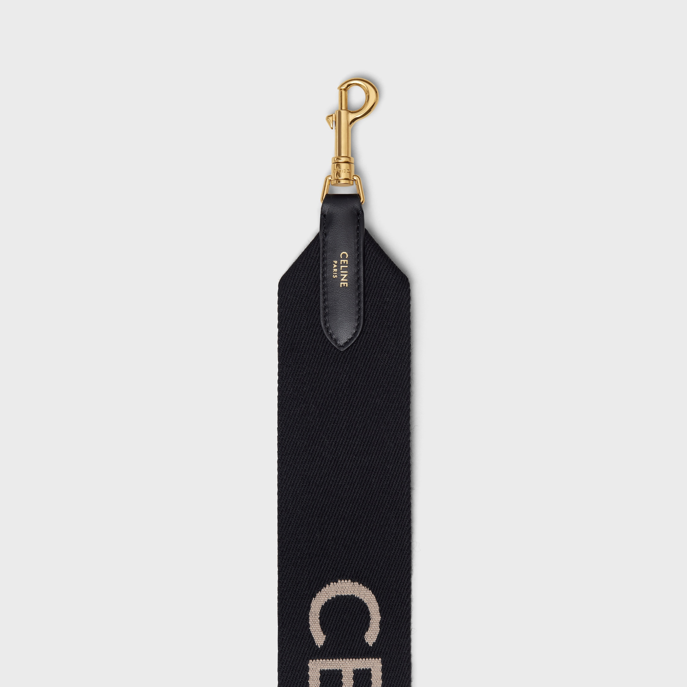 Short Strap in Wool with Celine jacquard - 4