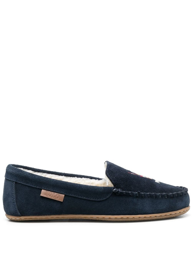 Polo Bear motif loafers 1