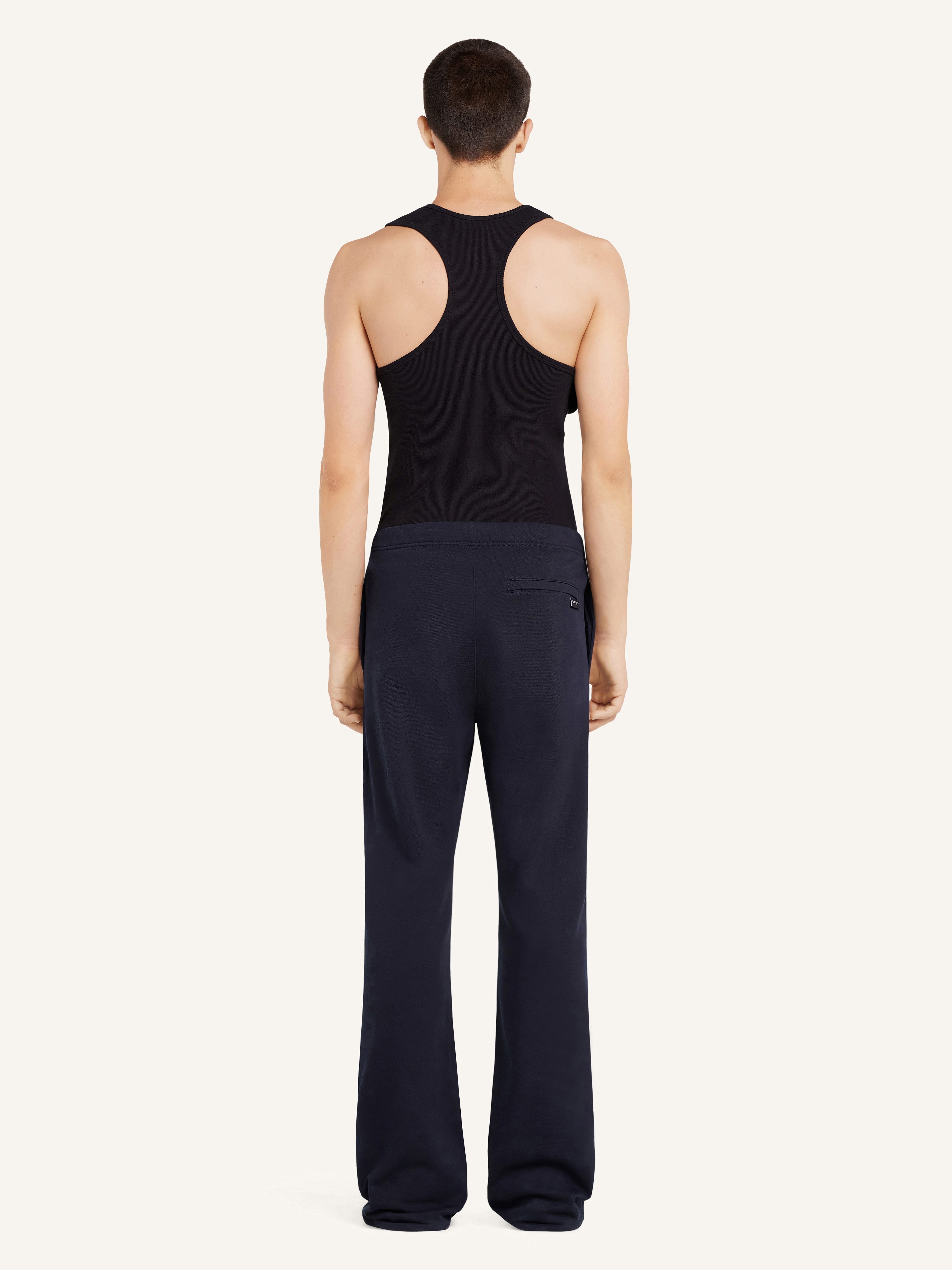 EMBROIDERED FLEECE PANTS - 4