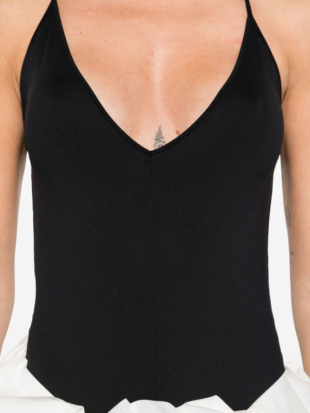v-neck bodysuit - 5