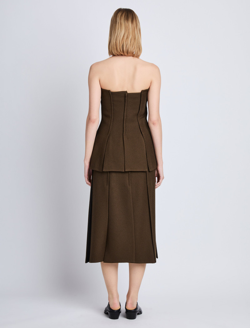 Diane Skirt in Wool Twill 4