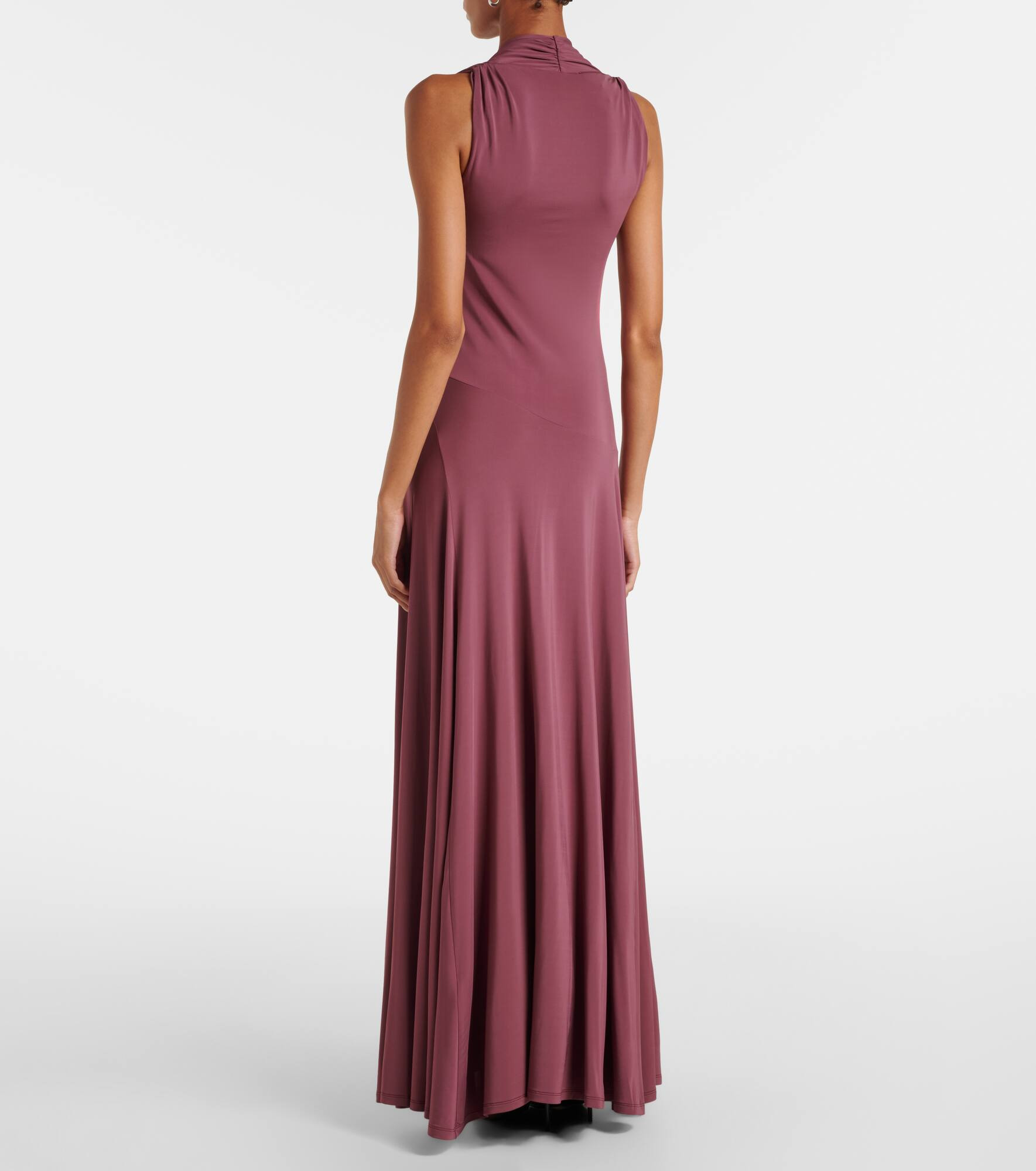 Vina crêpe maxi dress - 3
