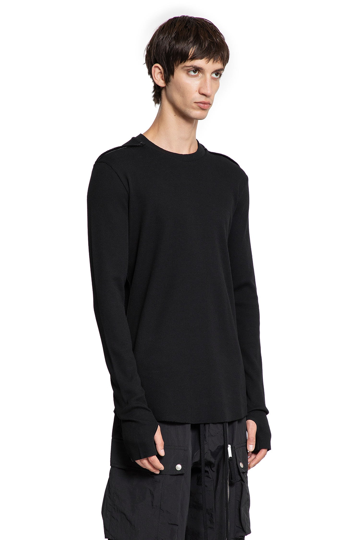 Waffle-Jersey-Long-Sleeve-T-Shirt - 2