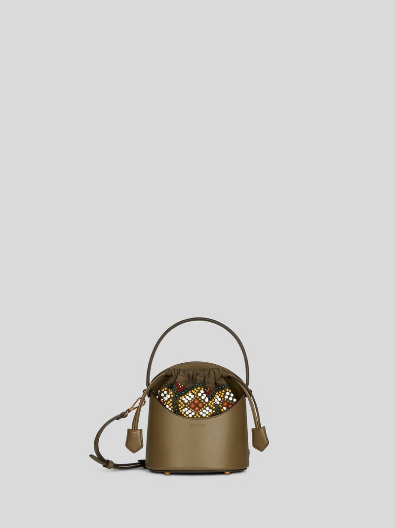 Etro MINI LEATHER SATURNO BAG outlook