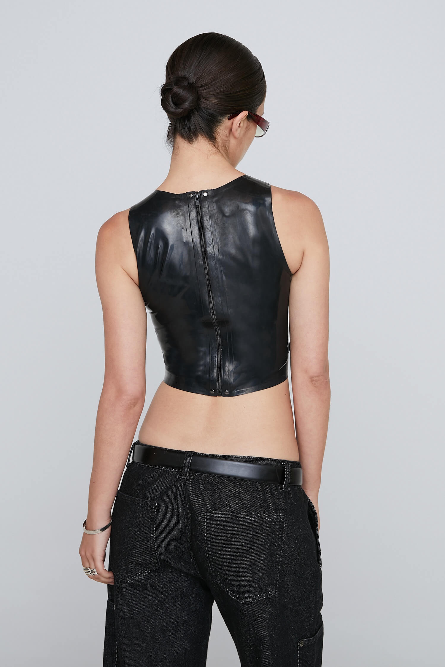 JINX TANK - BLACK LATEX - 5