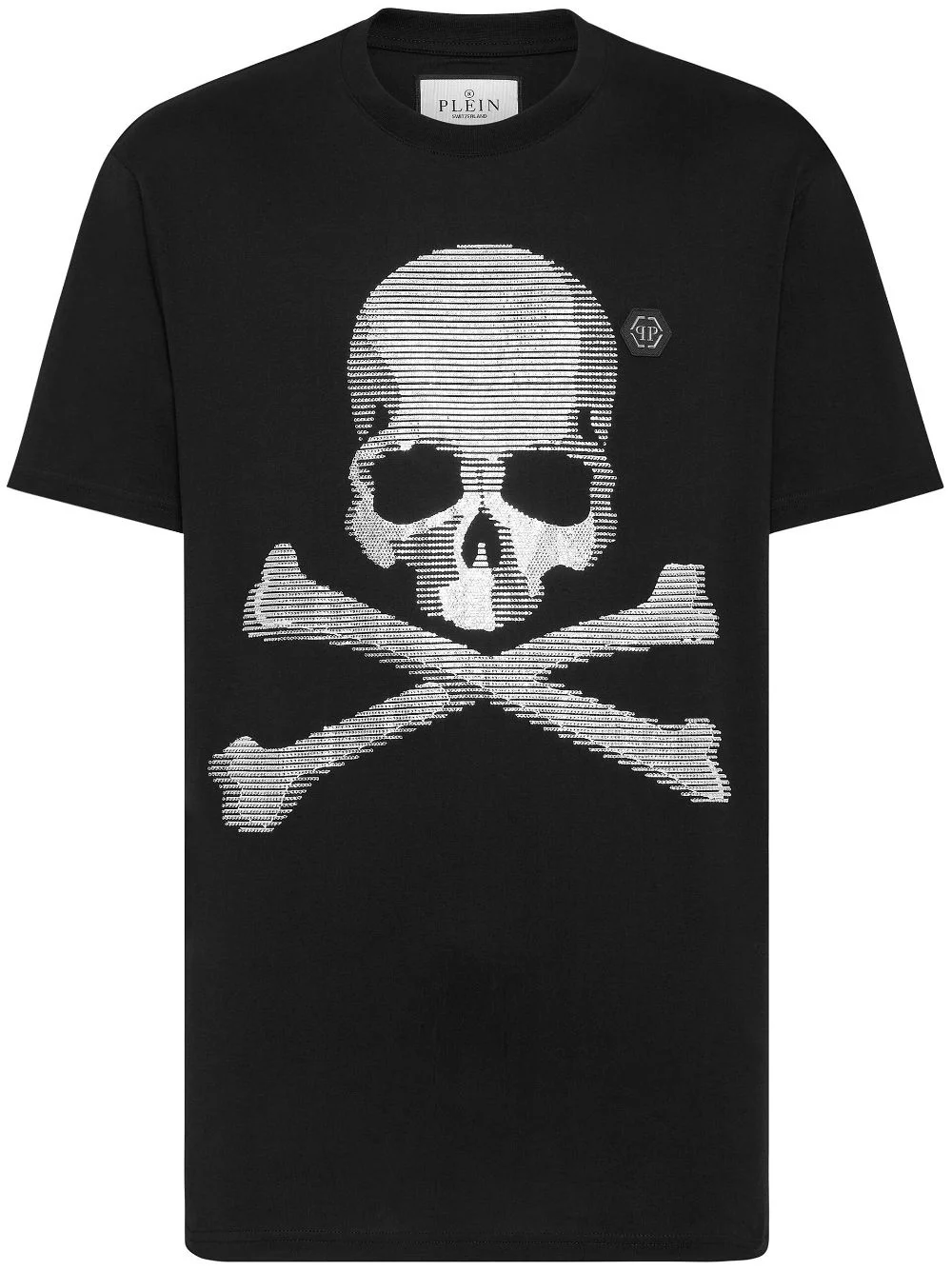 skull-print short-sleeve T-shirt - 1