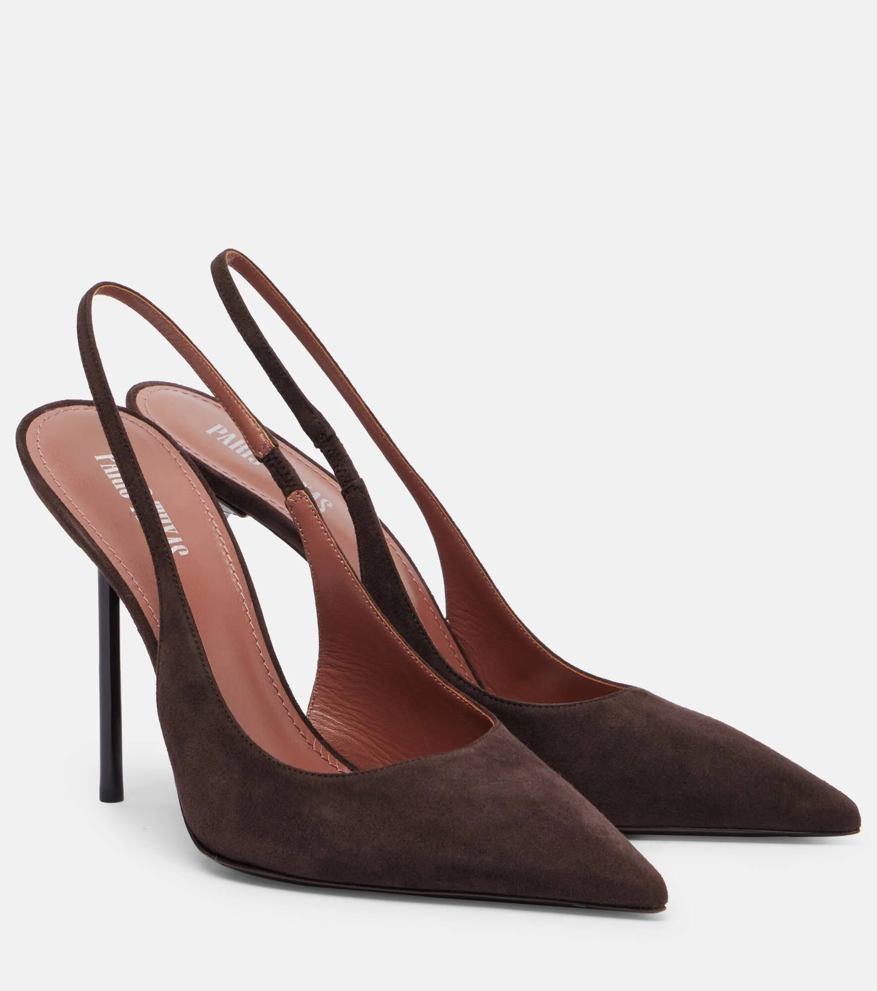 Lidia 105 suede slingback pumps - 1
