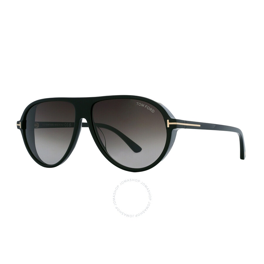 Tom Ford Marcus Smoke Gradient Pilot Men's Sunglasses FT1023 01B 60 - 3