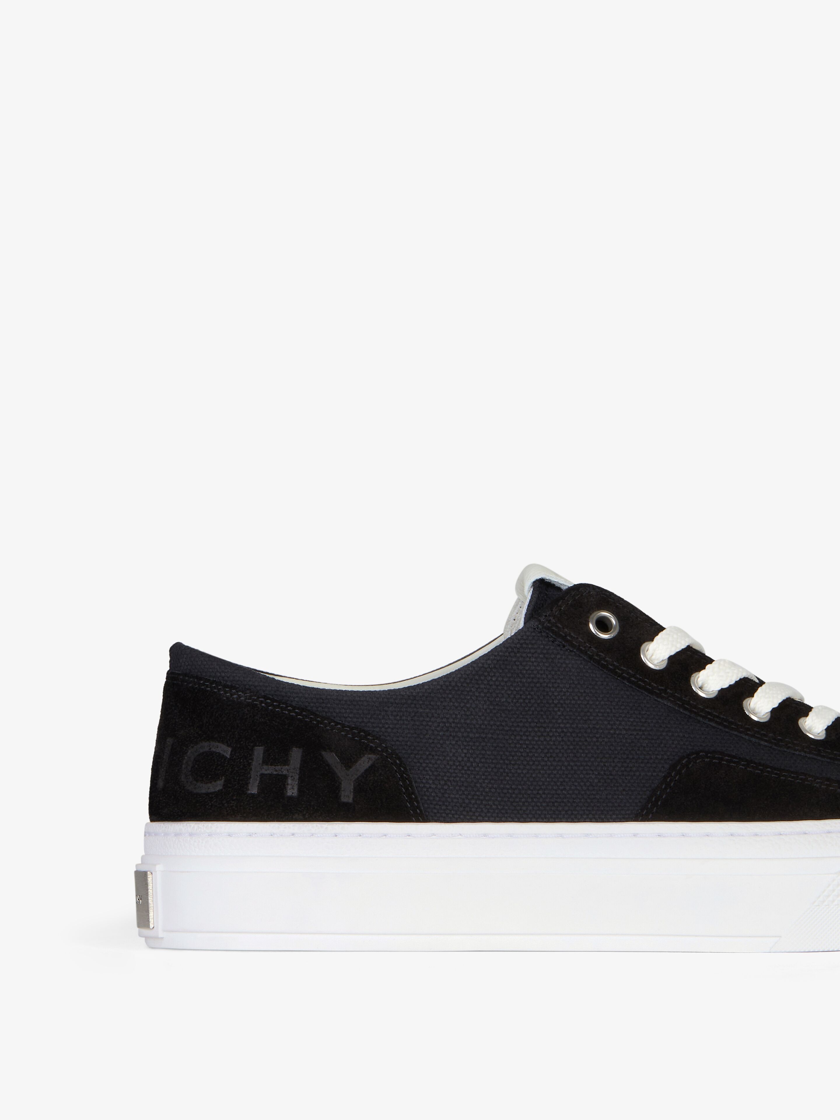 GIVENCHY CITY SNEAKERS IN CANVAS AND SUEDE - 6