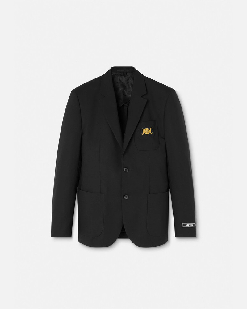 Medusa Biggie Single-Breasted Blazer 1