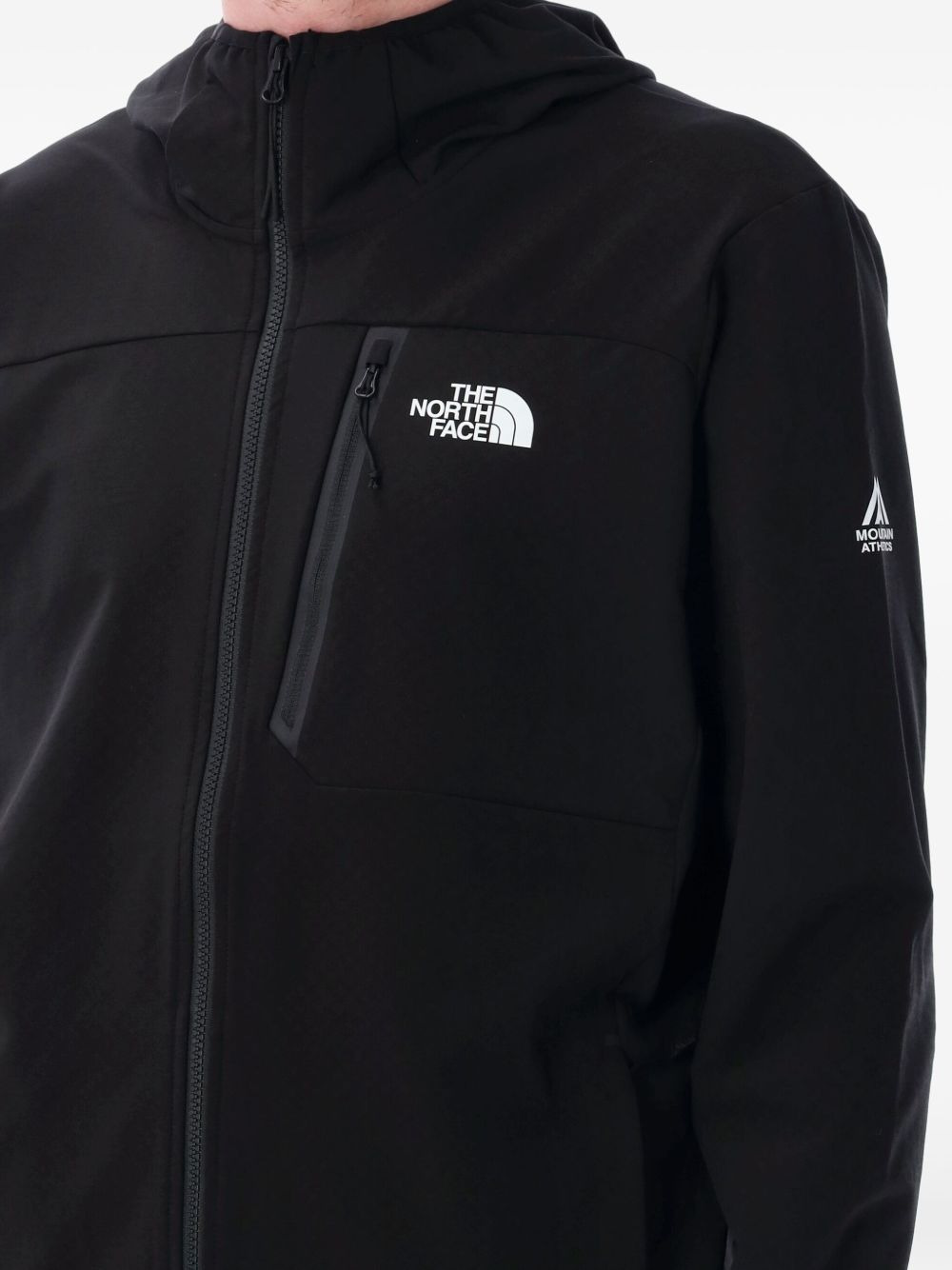 logo-print jacket - 3
