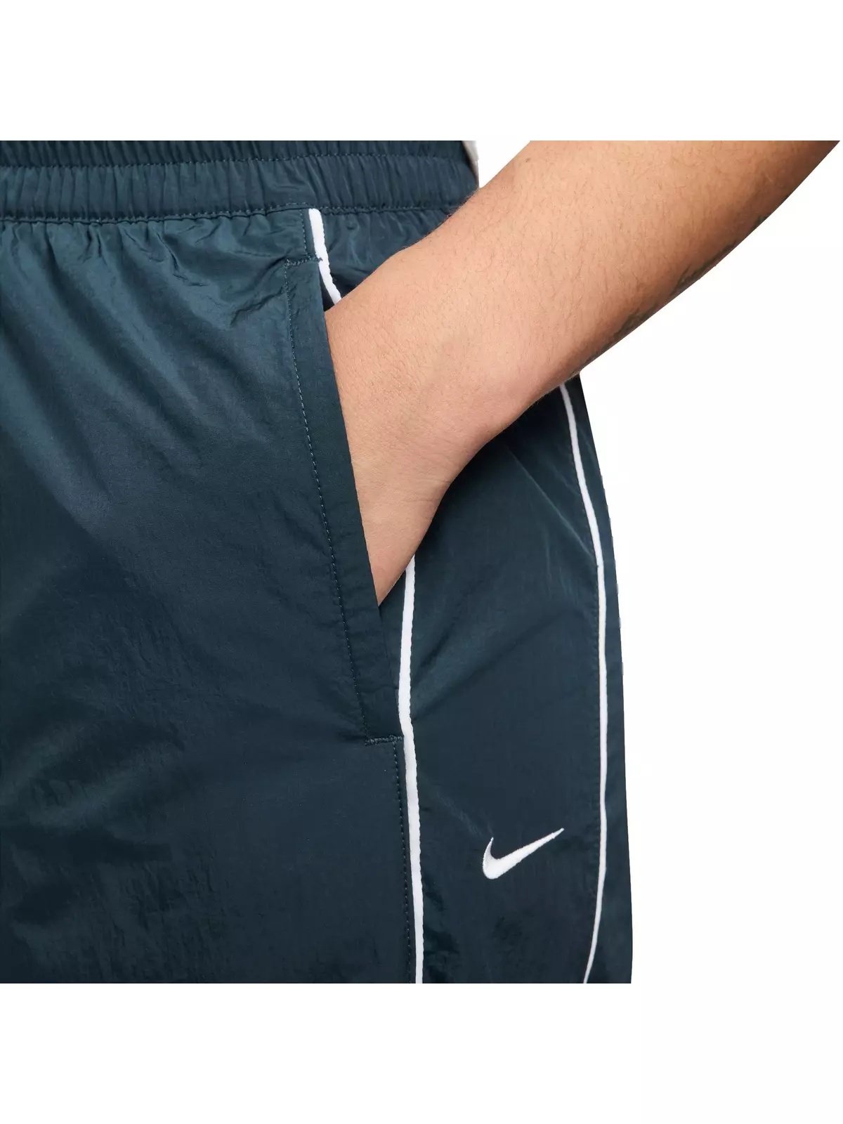 Women's High-Rise Woven Pants - Armory Navy - 4
