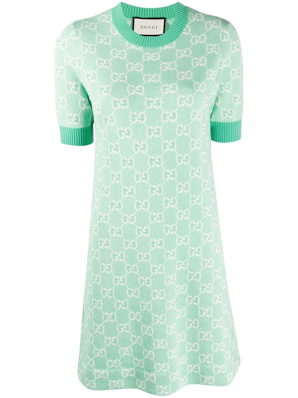 GG jacquard-woven dress - 1