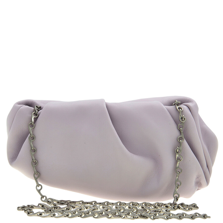 Burberry Rose Nappa Chain Clutch In Haze - 3