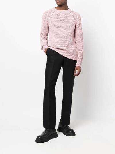 Salvatore Ferragamo long-sleeved knitted jumper outlook