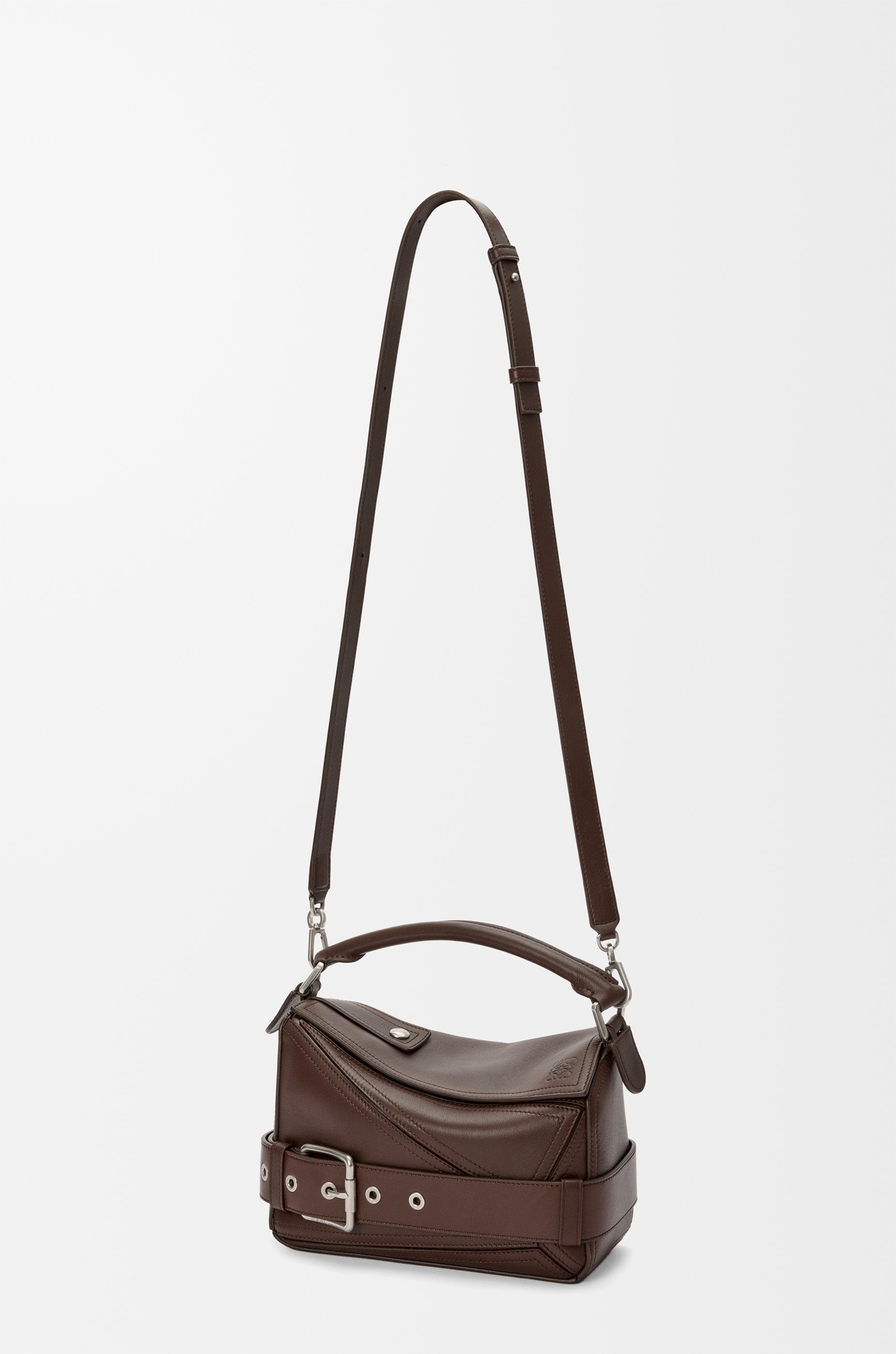 Small Puzzle Biker bag in shiny calfskin - 8