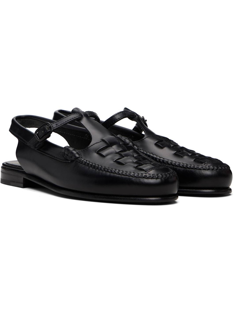 Black Roqueta Loafers 4