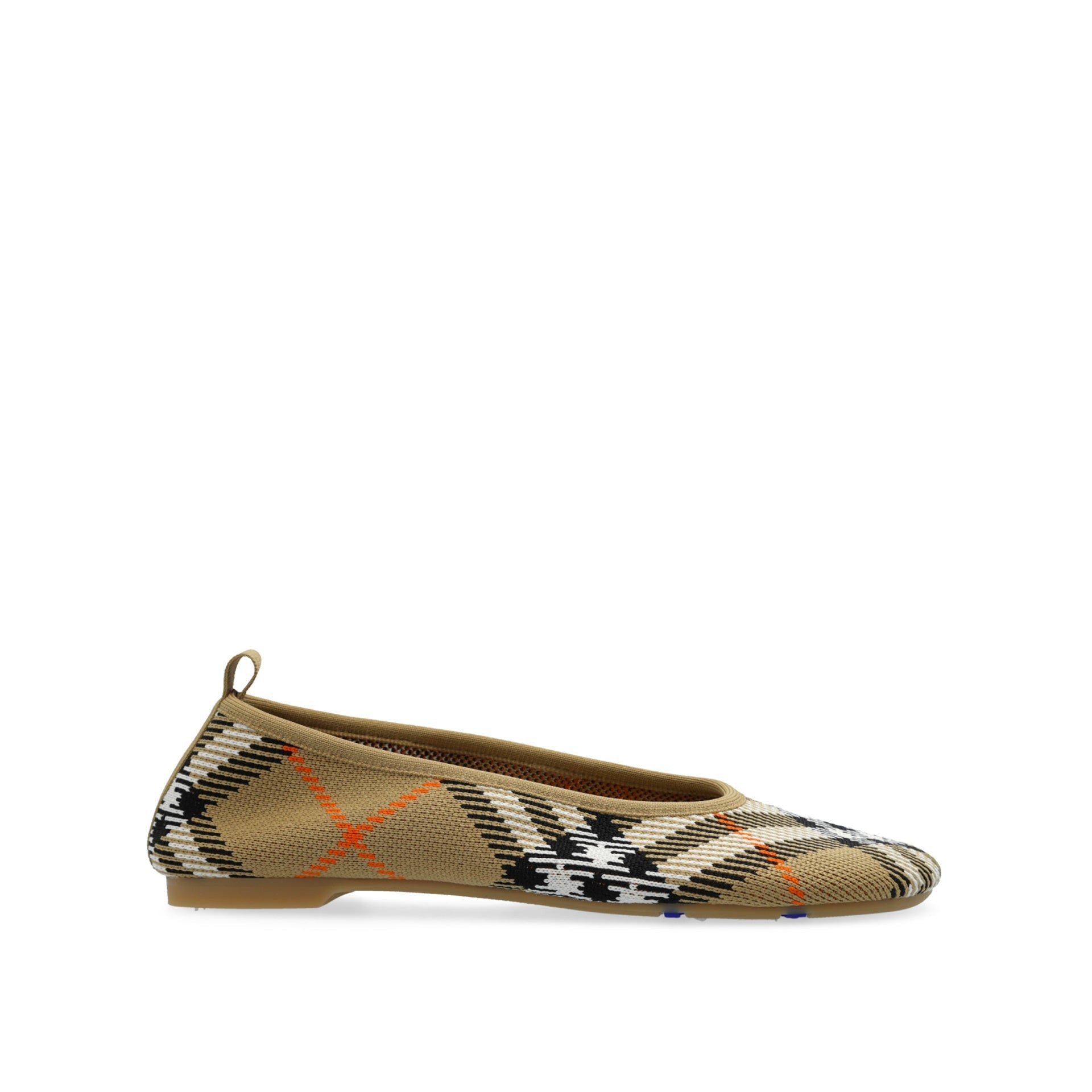 Burberry Checkered Knitted Ballerina Shoes Women - 5