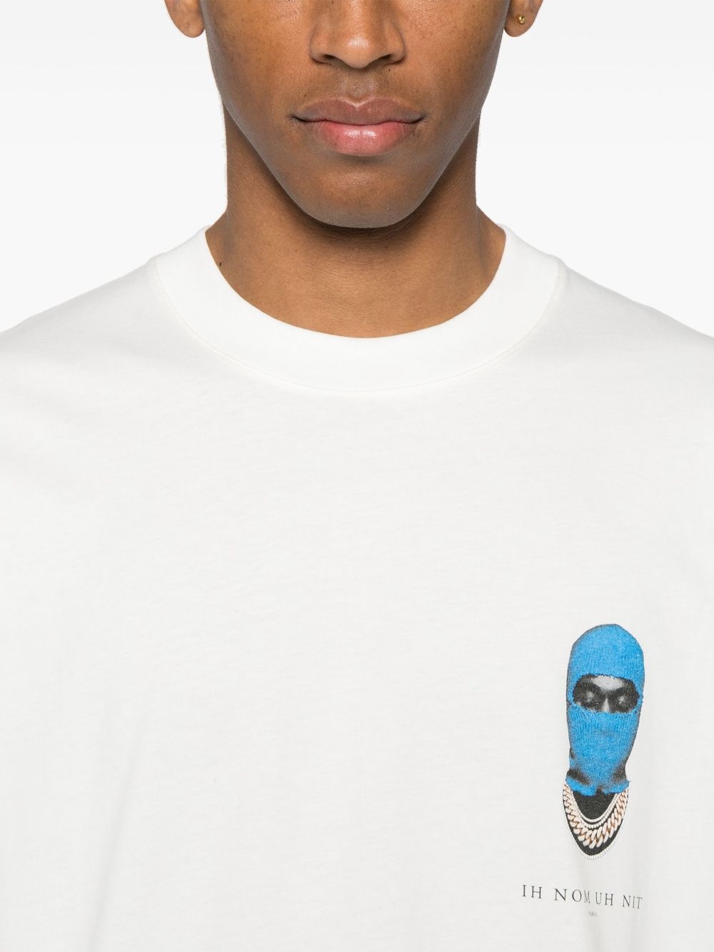 small-mask T-shirt - 4