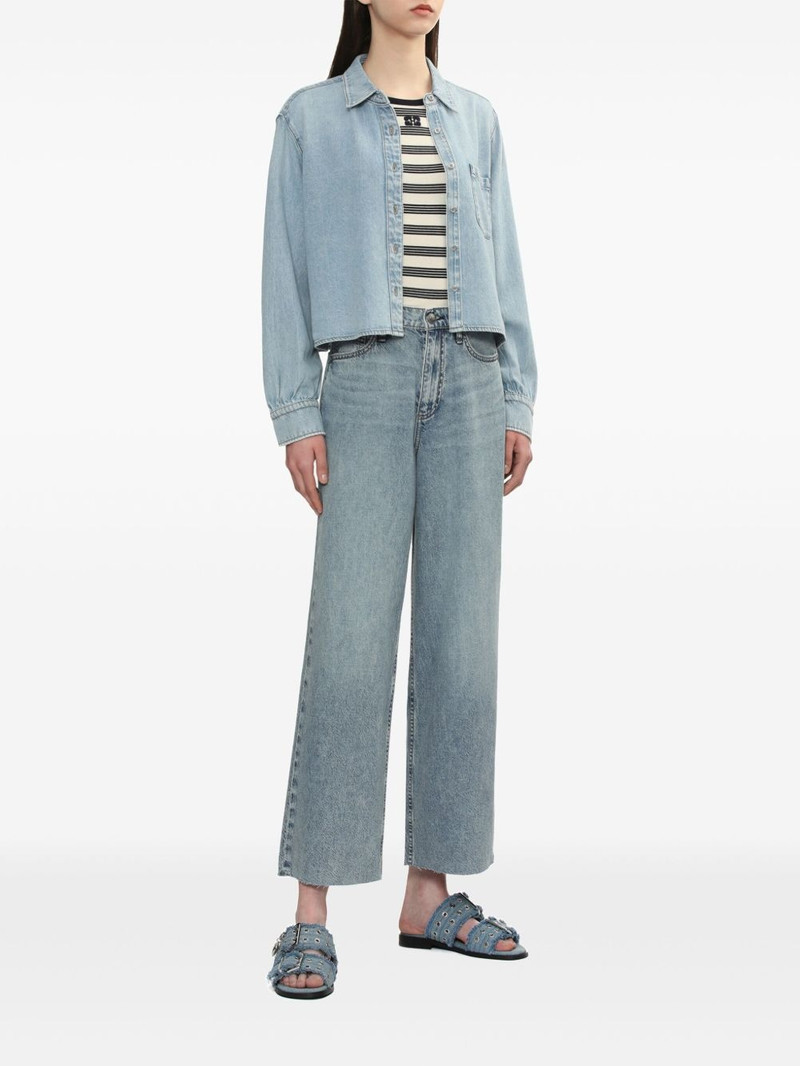 rag & bone long-sleeved denim shirt outlook