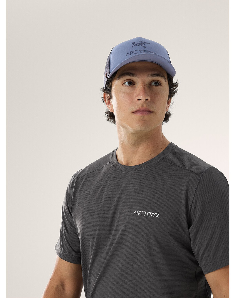 Bird Word Trucker Curved Hat 4