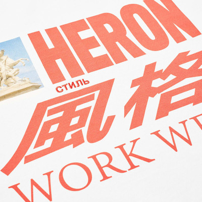 Heron Preston Heron Preston Heron Work Wear Print Crew Sweat outlook