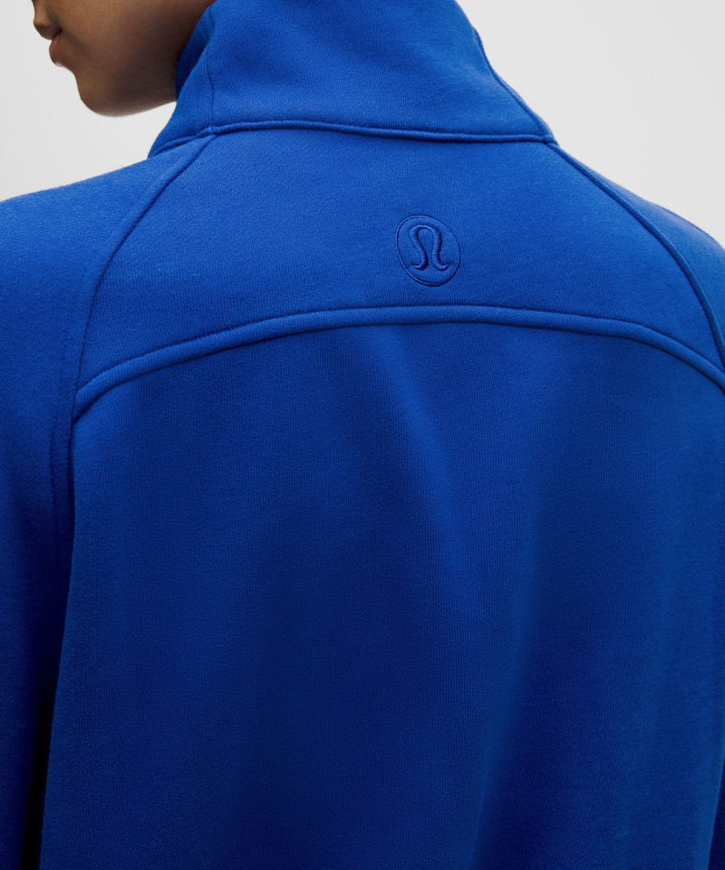 Scuba Oversized Funnel-Neck Half Zip *Long 7