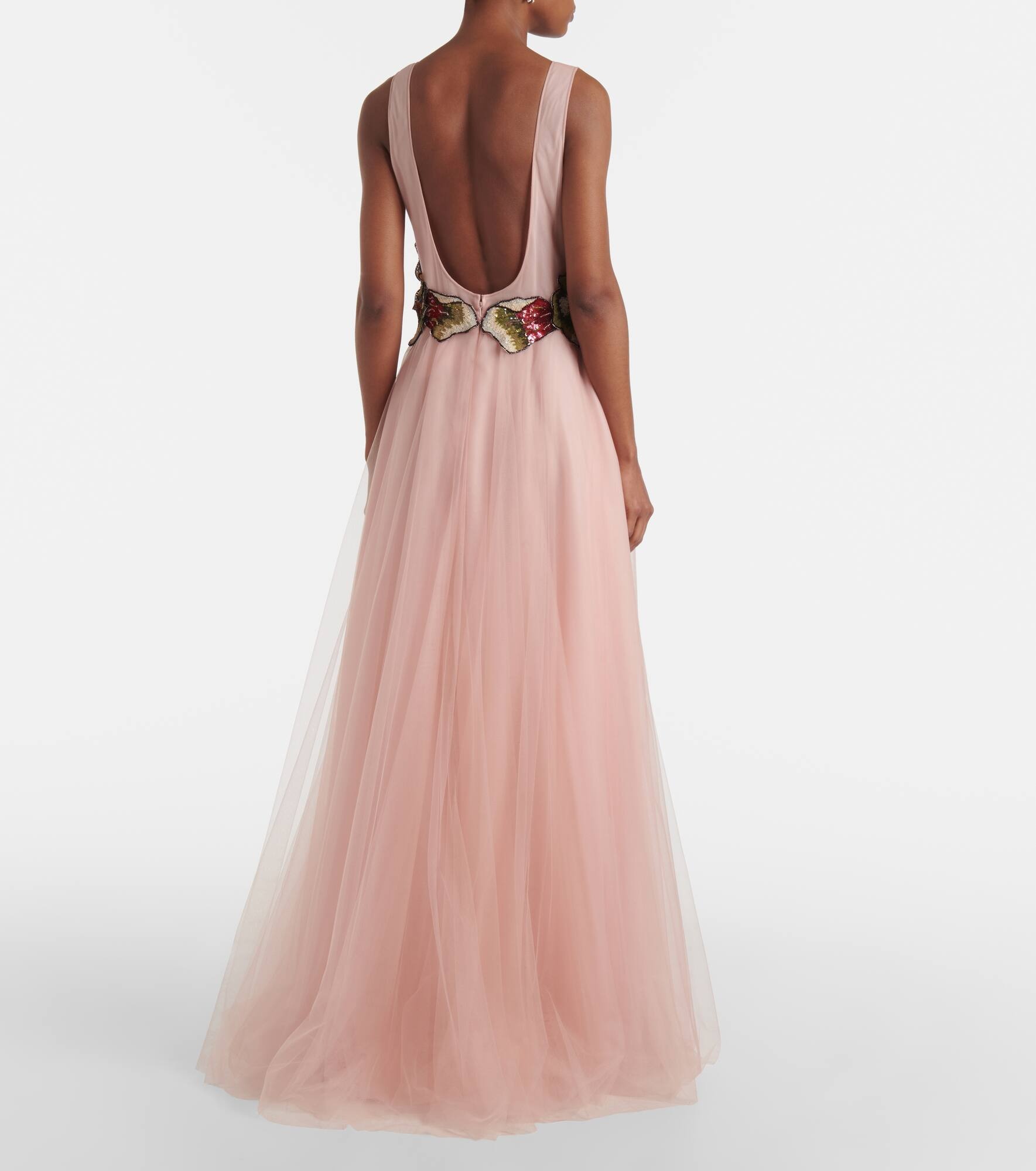 Arion sequined tulle gown - 3
