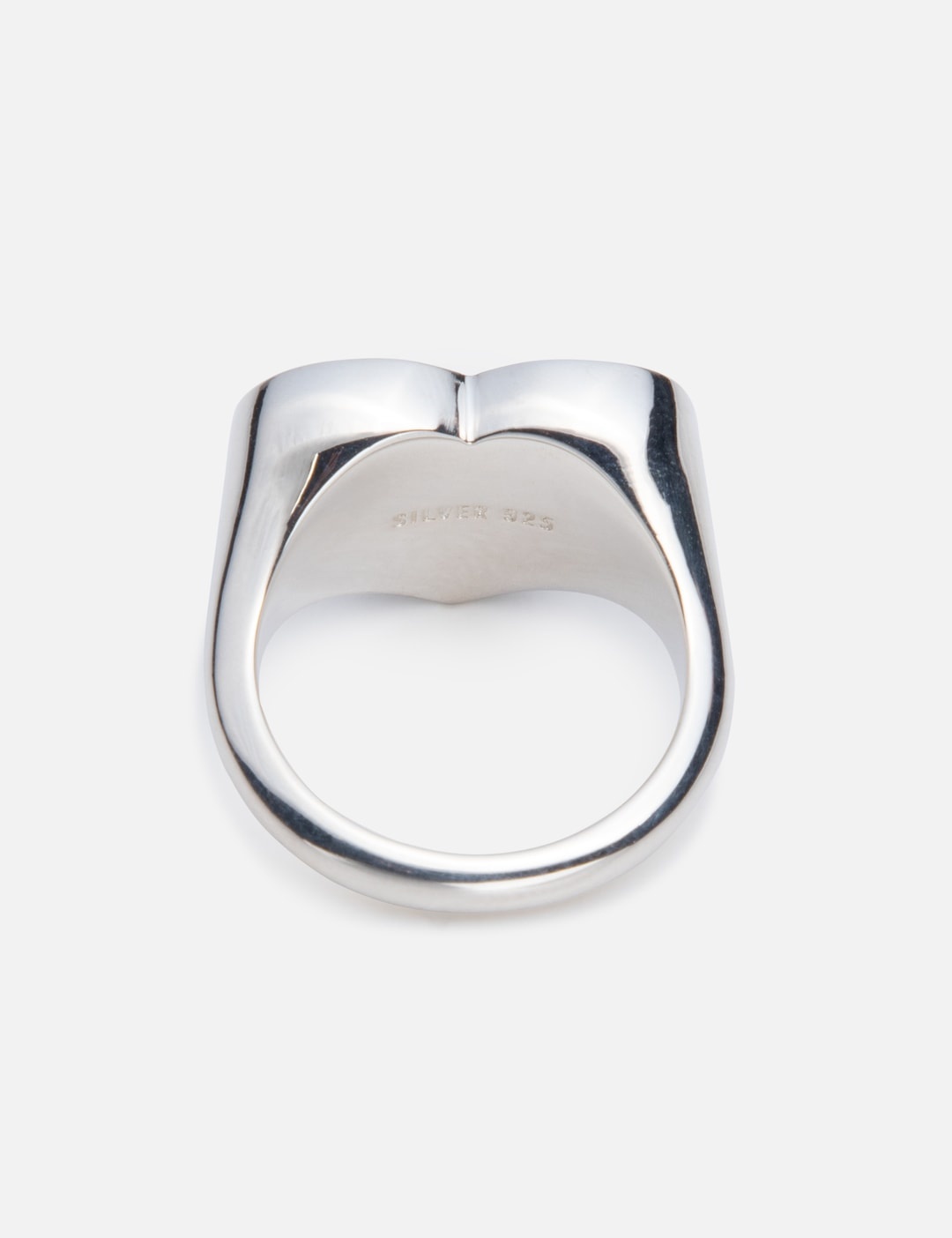 HEART SILVER RING - 5